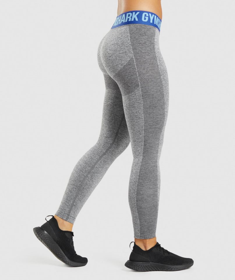 Women's Gymshark Flex Low Rise Leggings Grey | NZ 7HXMBQ